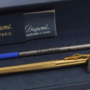 S.T. Dupont Classique Vermeil ballpoint pen