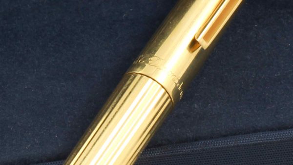 S.T. Dupont Classique Vermeil ballpoint pen