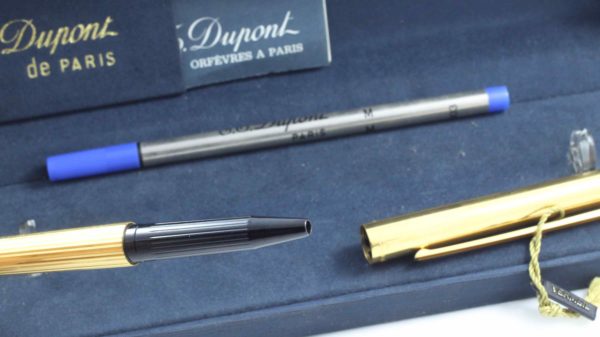 S.T. Dupont Classique Vermeil ballpoint pen