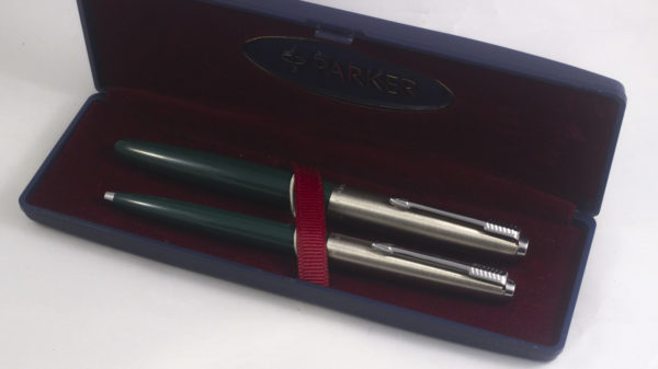 Best Pen Shop | Parker 21 Fountain Pen and Ballpoint Pen Set - Green