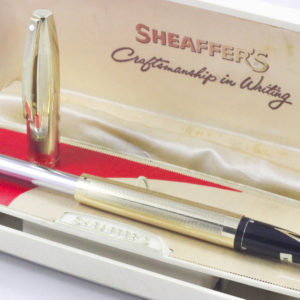 Best Pen Shop | Sheaffer's Sheaffer Imperial V Fountain Pen 14K Gold M Nib (NOS)