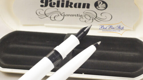 Best Pen Shop | Pelikan M100 SET Fountain Pen and Ballpoint White